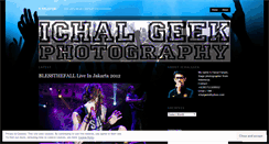 Desktop Screenshot of ichalgeek.wordpress.com