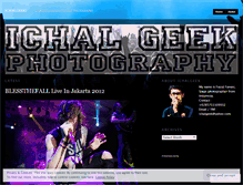 Tablet Screenshot of ichalgeek.wordpress.com
