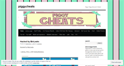 Desktop Screenshot of piggycheats.wordpress.com