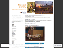 Tablet Screenshot of newarklibrary.wordpress.com