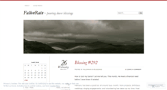 Desktop Screenshot of fallonrain.wordpress.com