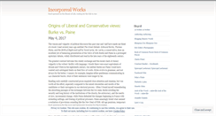 Desktop Screenshot of incorporealworks.wordpress.com