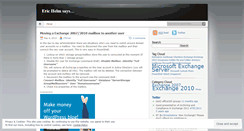 Desktop Screenshot of erichelm.wordpress.com