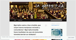 Desktop Screenshot of lagenterula.wordpress.com