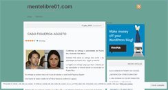 Desktop Screenshot of mentelibre01.wordpress.com