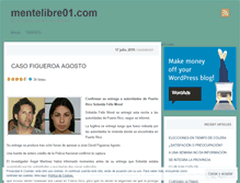 Tablet Screenshot of mentelibre01.wordpress.com
