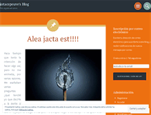 Tablet Screenshot of jotacepeve.wordpress.com