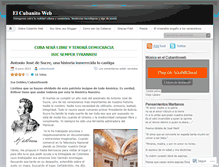 Tablet Screenshot of cubanitoweb.wordpress.com