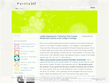 Tablet Screenshot of portia247.wordpress.com