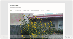 Desktop Screenshot of literarylew.wordpress.com