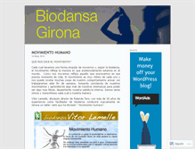 Tablet Screenshot of biodansagirona.wordpress.com