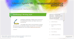 Desktop Screenshot of literaryagentsuk.wordpress.com