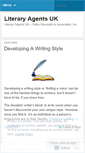 Mobile Screenshot of literaryagentsuk.wordpress.com