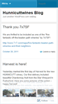 Mobile Screenshot of hunnicuttwines.wordpress.com
