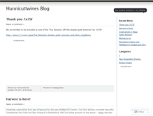 Tablet Screenshot of hunnicuttwines.wordpress.com