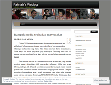 Tablet Screenshot of fahrialz.wordpress.com