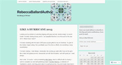 Desktop Screenshot of becballard.wordpress.com