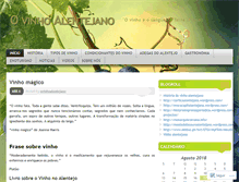 Tablet Screenshot of ovinhoalentejano.wordpress.com