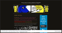 Desktop Screenshot of forumcontrelaviolencepoliciere.wordpress.com