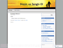Tablet Screenshot of dusunvezenginol.wordpress.com