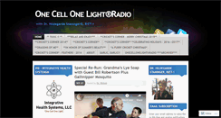 Desktop Screenshot of onecellonelightradio.wordpress.com