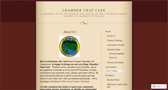 Desktop Screenshot of chambercafe.wordpress.com