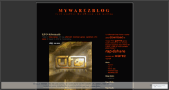 Desktop Screenshot of mywarezblog.wordpress.com