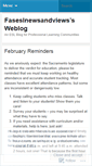 Mobile Screenshot of faseslnewsandviews.wordpress.com