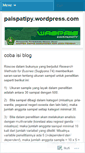 Mobile Screenshot of paispatipy.wordpress.com