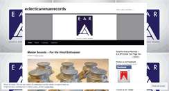 Desktop Screenshot of eclecticavenuerecords.wordpress.com