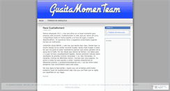 Desktop Screenshot of guaitamoment.wordpress.com