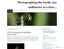 Tablet Screenshot of calevphoto.wordpress.com