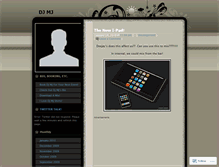 Tablet Screenshot of deejaymj.wordpress.com