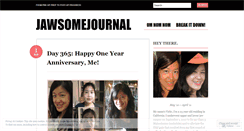 Desktop Screenshot of jawsomejournal.wordpress.com