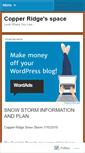 Mobile Screenshot of copperridge68116.wordpress.com