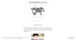 Desktop Screenshot of blindhoggoods.wordpress.com