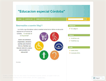 Tablet Screenshot of educacionespecialcba.wordpress.com