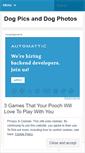 Mobile Screenshot of doggiephotos.wordpress.com