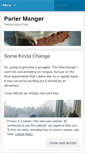 Mobile Screenshot of parlermanger.wordpress.com