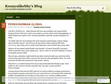 Tablet Screenshot of kennysiikebby.wordpress.com