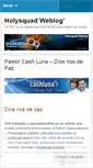 Mobile Screenshot of holysquad.wordpress.com
