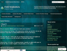 Tablet Screenshot of fannaranja.wordpress.com