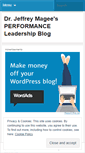Mobile Screenshot of jeffreymagee.wordpress.com