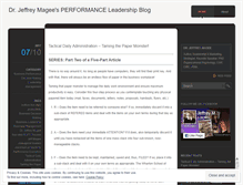 Tablet Screenshot of jeffreymagee.wordpress.com
