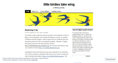 Desktop Screenshot of littlebirdiestakewing.wordpress.com