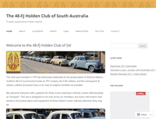 Tablet Screenshot of 48fjholdencarclubofsa.wordpress.com
