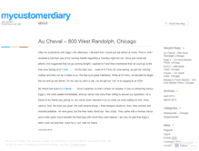 Tablet Screenshot of mycustomerdiary.wordpress.com