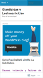 Mobile Screenshot of cludia.wordpress.com