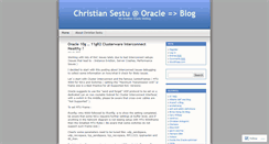 Desktop Screenshot of christiansestu.wordpress.com