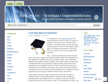 Tablet Screenshot of brasilsemfio.wordpress.com